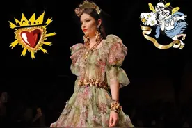 能戴杜嘉班纳皇冠的都是什么人？热巴美翻天，baby豪气直接买回家图片