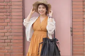 被这位胖子博主惊艳，身高162体重160斤，但还是美成显瘦穿搭模板图片