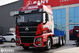 三一江山版牵引车已开售，27.78万起，我们带您看看配置如何图片