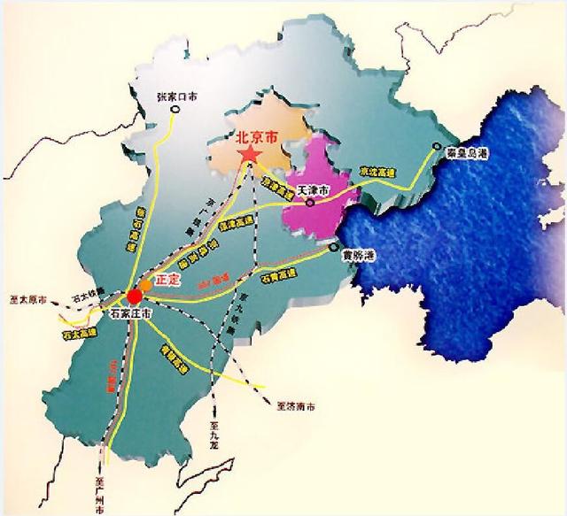 正定县历史及行政区划沿革