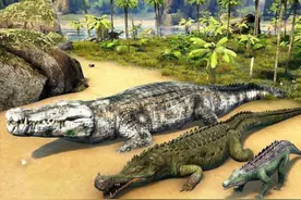 鳄鱼家族有多倒霉？努力了两亿年，总是在马上称霸地球时被针对图片