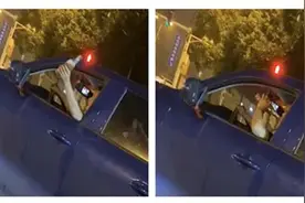 从未见过如此嚣张之人！岳阳一男子边开车边喝酒找存在感，警方：已拘留图片