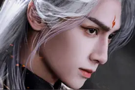 罗云熙解锁银发古装，这不是小言文的邪魅反派么？夸的我词穷图片