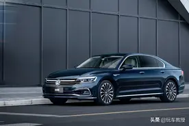 发光车标+电吸门+3米轴距！全新大众辉昂低调又豪华图片