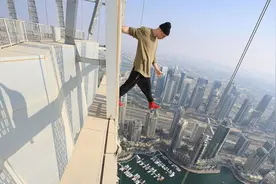 能平静看完这几幅图，你便不是恐高症图片