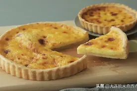 「大蛋挞」披萨一样大的蛋挞，超满足图片