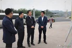 省交通运输厅副厅长宁坚来长宁县调研图片