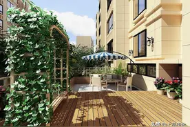 买房买在一楼，赠送了庭院和负一楼，装成港式风格，让人赏心悦目图片