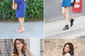 欧美系和甜美系的孕妇穿搭，看看时尚清凉夏日穿搭对比吧图片