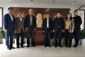 肖剑书在蓉接待台湾国际洪门中华总会主席一行图片