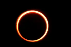 罕见“金环日食”今天出现我国境内，下一次再出现在2030年6月图片
