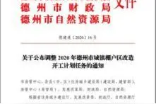 德州最新棚改计划调整公布！　 涉及6个县区9343套安置房图片