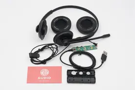 话务员使用的耳机为何要特殊设计？拆解亿联 UH34 Dual有线耳机看看图片