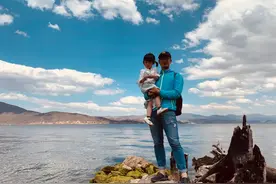 71天4139公里，90后单亲奶爸带4岁女儿骑行去拉萨！简直太治愈了图片