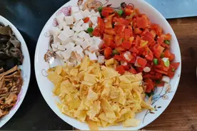 自制岐山臊子面和肘子图片