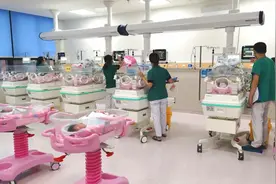 重医大儿童医院两江院区新生儿病房正式启用图片