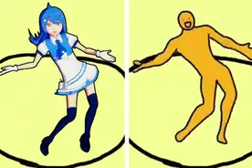 两只老虎爱跳舞在B站火了，我个人最喜欢22娘的版本图片