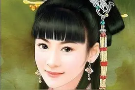 中国古代才女：唐代·崔莺莺（十年不识君王面，始信婵娟解误人）图片