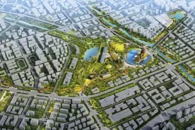 济南新添一大型公园，面积近3个泉城广场，预计明年六月正式开放图片