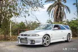 小伙晒限量版R33 GT-R“瓦罐车”，如今还值60多万图片