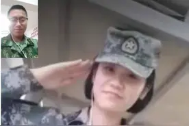 今天，让我来讲一个“女兵与消防员”的爱情故事图片