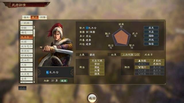 三国志14特典武将评级