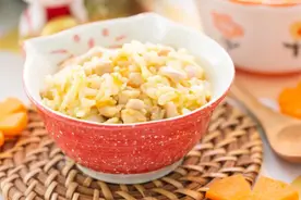 孩子只吃米饭不吃菜怎么办？好吃到舔盘的美味烩饭，赶紧来一碗图片