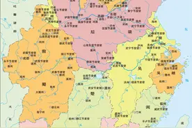 唐亡后北方相继出现的五代和南方及山西先后存在的十国图片