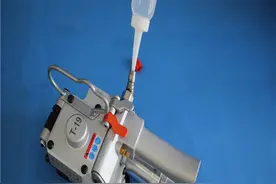 气动打包机为什么总是打断塑钢打包带图片