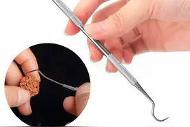 盘文玩核桃用的几样工具图片