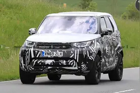 疫情过后欧洲车企开始发力 路虎新款发现5插混测试车曝光图片