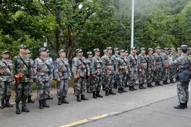 练实战，促提升——广东省潮州军分区开展战备拉动图片