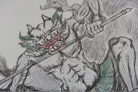 故事：古代志怪故事：夜叉，人形兽，女子穿溺珠图片