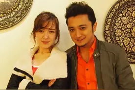 央视主持人尼格买提艳福不浅，老婆是大美人，结婚7年不生孩子图片