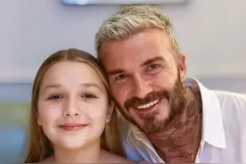 贝克汉姆女儿越长越美，穿衣时尚精致如公主，气质像妈脸像爸图片