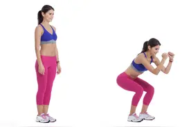 深蹲的标准动作，你做对了吗？长期坚持深蹲，能练出翘臀身材吗图片