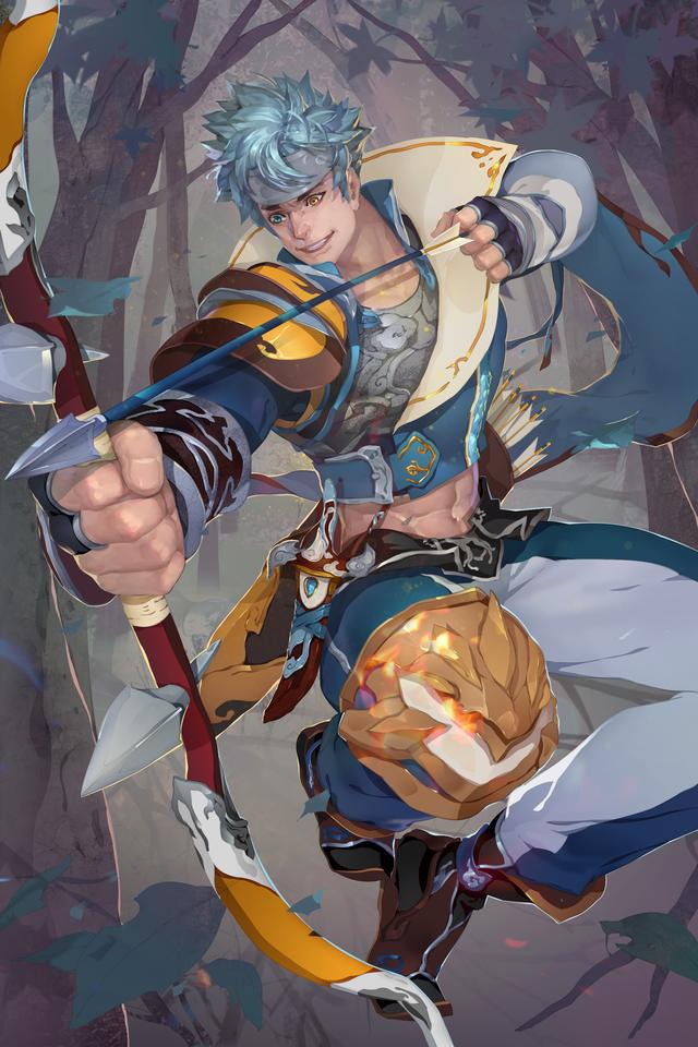 唯美国漫风格《三国罗曼史》游戏卡牌高清原画 女性版三国人物欣赏