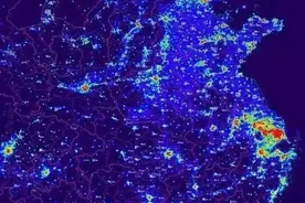 热力图真的能用来对比各城市之间的人口密度和城市规模吗？图片