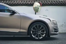 美系大后超 凯迪拉克ATS改色电光战斗灰图片