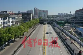 四一路立交桥涵洞拓宽工程通车啦！（附现场图）图片