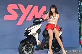 三阳125踏板亮相：水冷电喷+ABS，曾获得54次TSR冠军图片