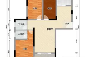 120㎡简约三房，从玄关美到卧室，绝了图片