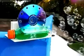 手工DIY 在家自制吹泡泡机大人都爱不释手图片