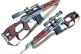 罗马尼亚PSL狙击步枪，这不是SVD，这是个大AK图片