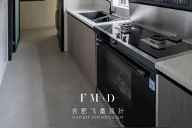 厨房水槽这块地方想要好用，要装的东西还真不少，少一个都不方便图片