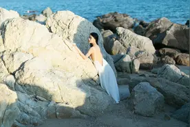 深圳约拍｜深圳官湖村游玩日记，海边拍照可以这么拍图片