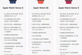 差价一千AppleWatch6对比SE这些细节要注意图片
