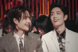 王一博和肖战，顶流之间的友谊，你羡慕吗？图片