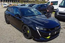 标致508最强形态，四驱+插混+360马力，猎装车身就是漂亮图片