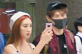 女星许靖韵自认与澳门富二代分手，曾与男性保持暧昧关系脚踏两船图片